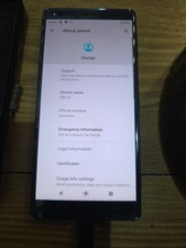 Sony Xperia XZ2 Smartphone 64GB, Black, Unlocked, H8216 No Sim Card