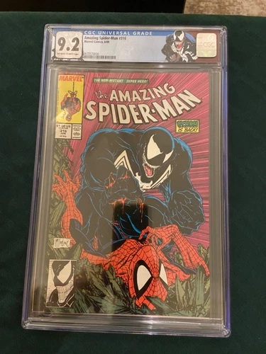 Amazing Spider-Man #316 Marvel 1989 ~ CGC 9.2 custom label ~ Key New Slab