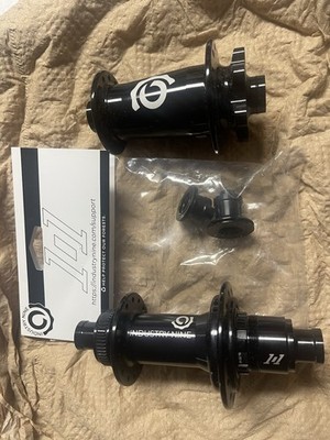 Industry Nine 101 Black Aluminum Mountain Bike Hub Set with End Caps 