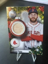 2025 Topps Holiday Trevor Story-Bat Relic #PRTST-Boston Red Sox