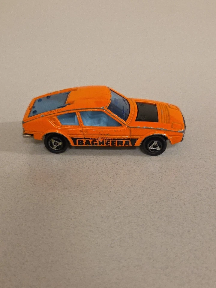 Majorette Matra Simca Bagheera orange No. 219 1:55 Loose Made in France Vintage - Image 2 of 4