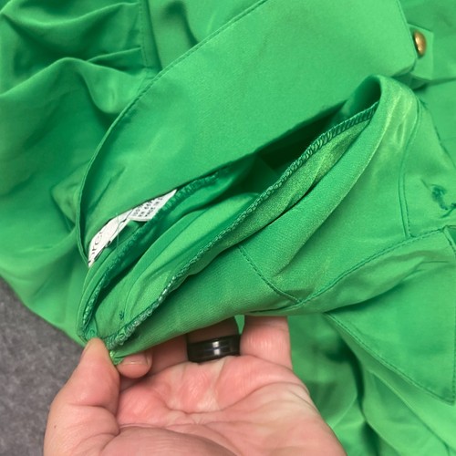 Blusa Breckenridge Dillard’s Verde Botón Frontal Mujer Talla 10 De Colección Nueva Con Etiquetas - Imagen 10 de 11