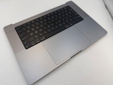 Apple MacBook Pro A2485 16" 2021 Top Case, Keyboard, Battery Space GRAY Grade A