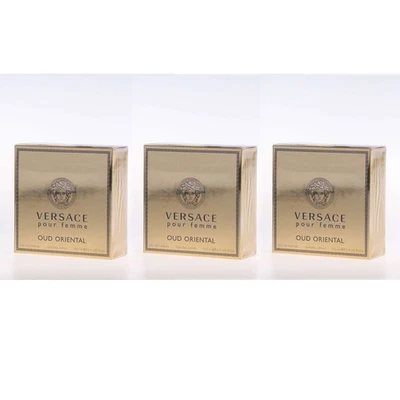 3x Versace pour Femme Oud Oriental EDP - Eau de Parfum 100ml - Photo 1/4