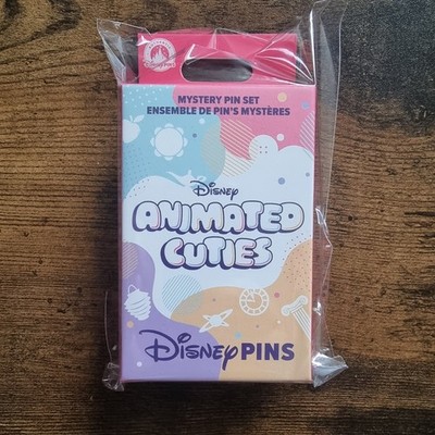 Disney Animated Cuties Mystery 2 Pin Set Neu & Versiegelt Blindbox Alice Peter Pan