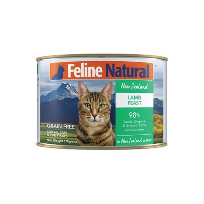 New Zealand Canned Catfood Wet Food, High-Meat, Low-Carb, & Grain Cat Food We...