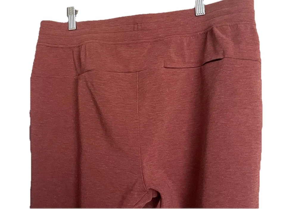 Pantalones de chándal de lana Lululemon GridLiner ropa deportiva para hombre talla XL marrón granate Foto 3 de 4