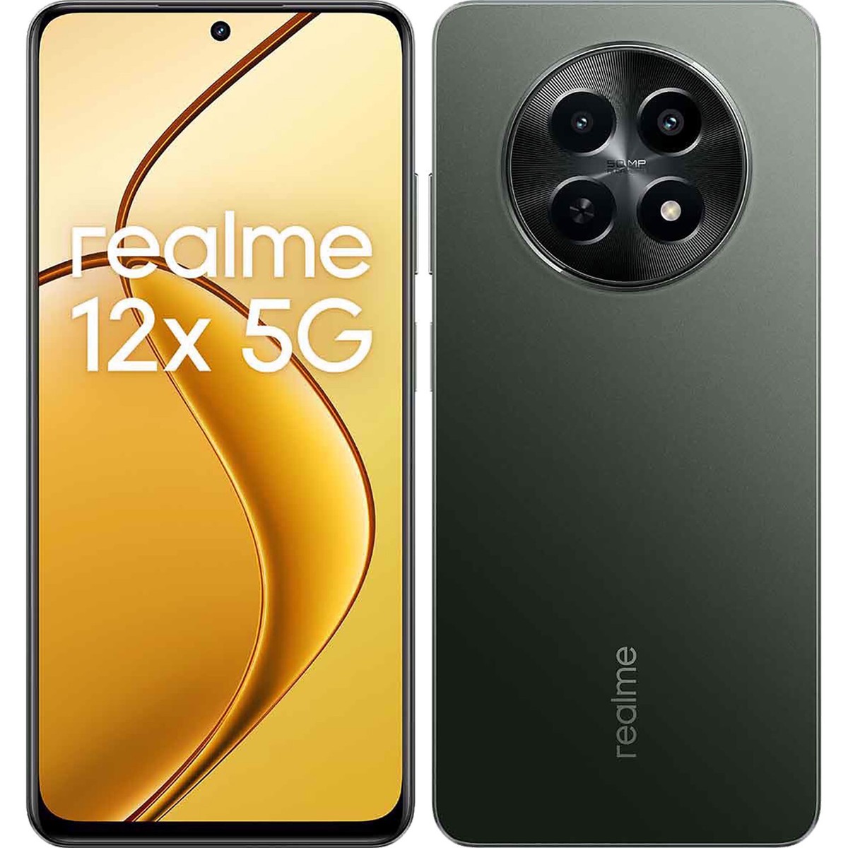 Realme 12x 5G Glowing Black 128GB + 6GB Dual-SIM Factory