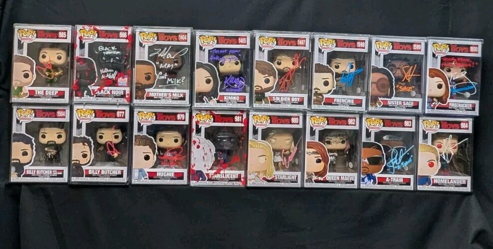 Funko Pop! Television: The Boys Lot Set of 16 Vinyl Figures