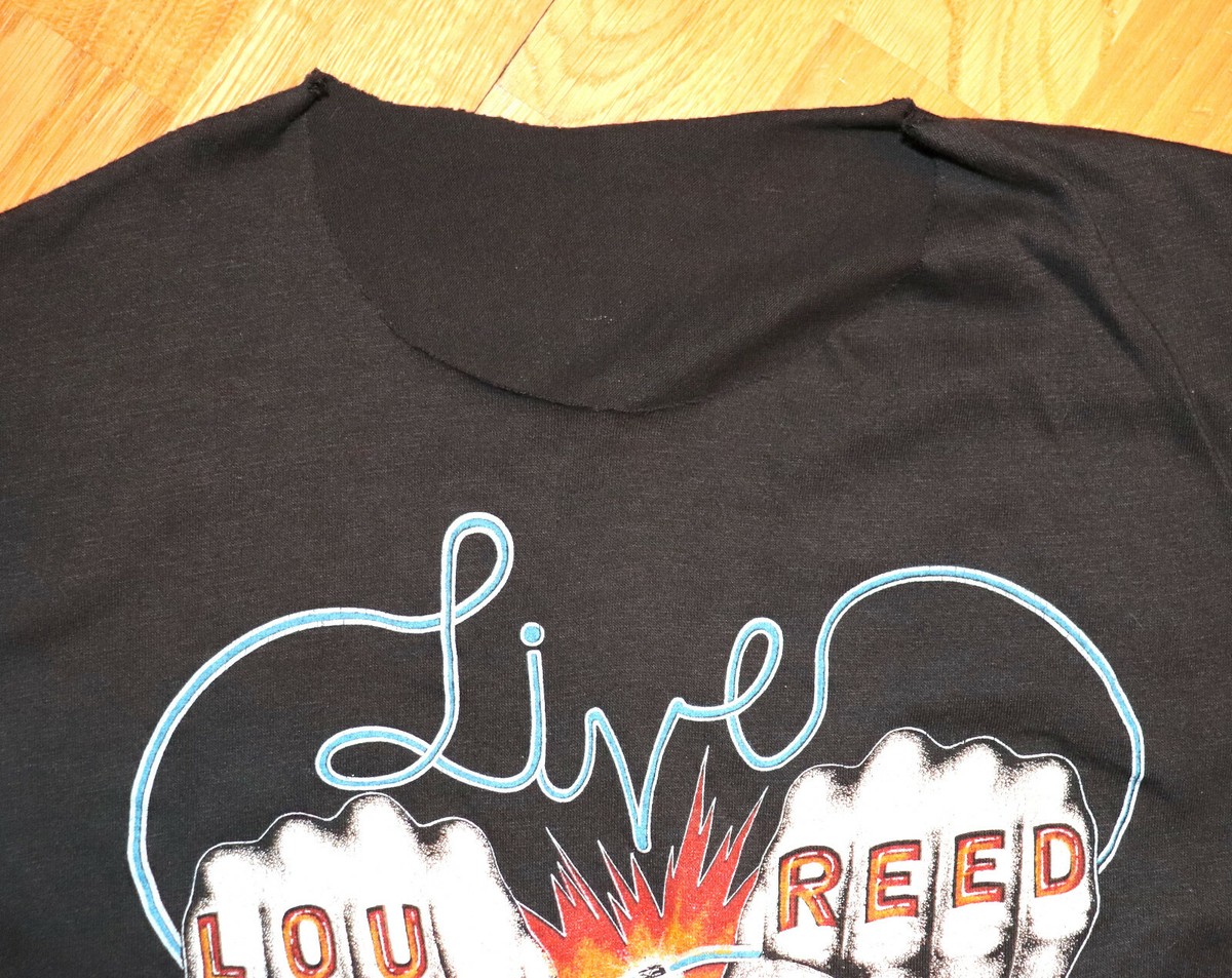 80s Lou Reed USA製 ニューヨークツアーTシャツ L 89年 Vintage