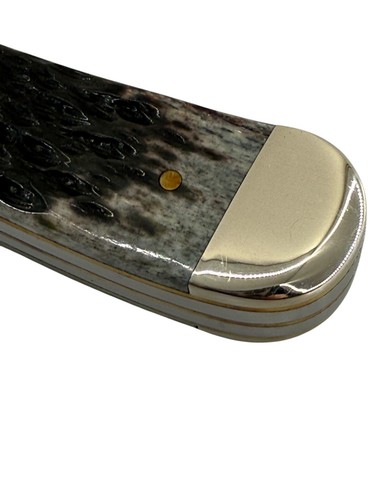 Pocketknife Case 6254 SS 2001 Trapper Black Bone Dale Earnhardt 1st Run DH-2269 - Picture 12 of 19