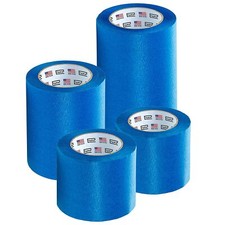 Wide Blue Painters Tape, 6 in, 9 in  2 Rolls of 4 in 60 Yards Masking Tape
