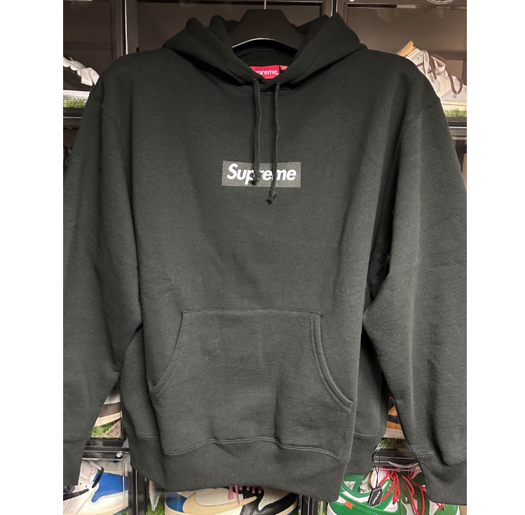 Supreme Seoul Box Logo Hooded Sweatshirt Black - 23FW 100 Supreme Seoul Box Logo Hooded Sweatshirt Black - 23FW 100