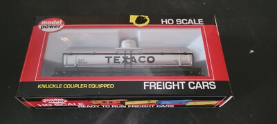 BOXED HO Scale Train Car MODEL POWER 98106 TEXACO CHEMICAL TANK KNUCKLER CCCCC