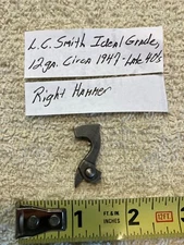 L C Smith Ideal Grade, Featherweight, 12ga, late 40's: Right Hammer
