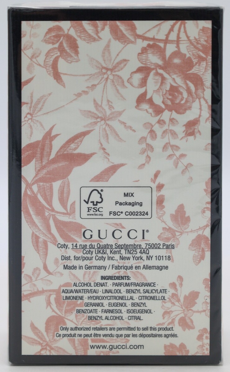 Gucci Bloom Eau De Toilette 100ml / 3.3 oz Sealed Authentic