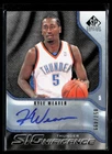 Kyle Weaver 2009-10 SP Signature Edition SIGnificance Auto #S-KW #/499