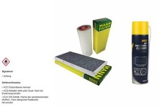MANN FILTER Paket MANNOL Klimareiniger für BMW X5 E53 3.0 D Land Rover Range LM