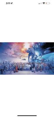 RoomMates JL1230M Star Wars Saga Mural 6' x 10.5'