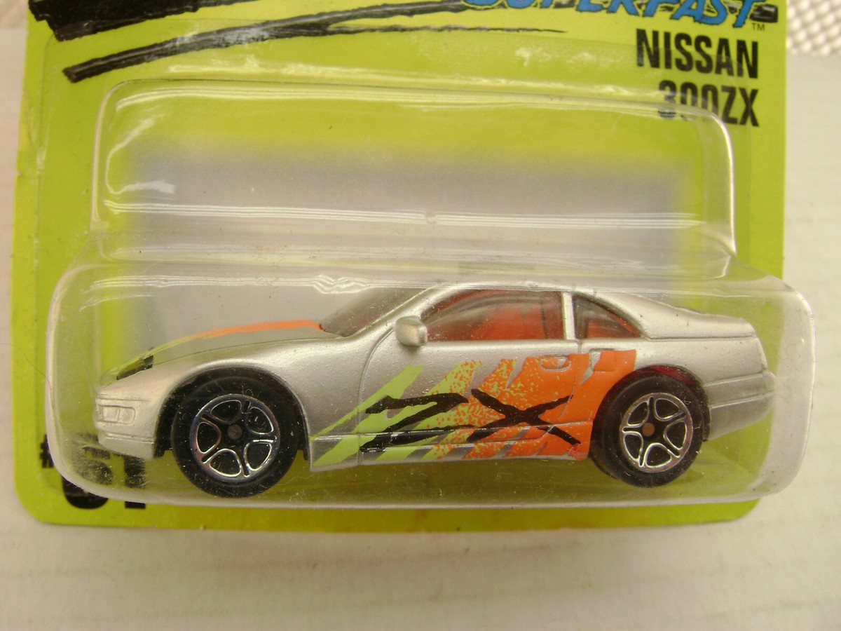 1996 MATCHBOX SUPERFAST #61 SILVER NISSAN 300ZX NEW ON CARD