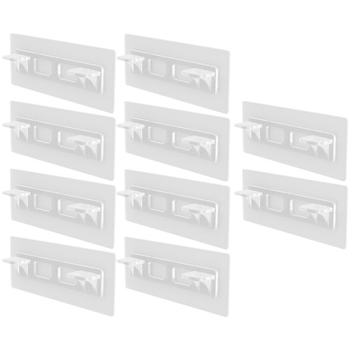 Muebles de armario soportes de estantería sin clavos soportes de estantería sin troquelado - Imagen 5 de 12