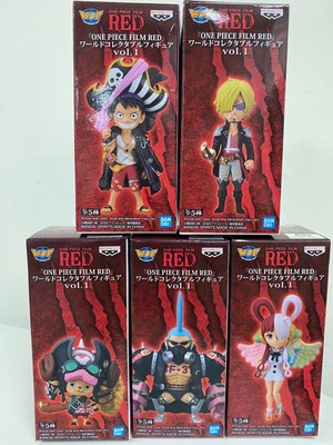 ONE PIECE WCF WORLD COLLECTABLE FILM RED VOL.1 LUFFY,SANJI