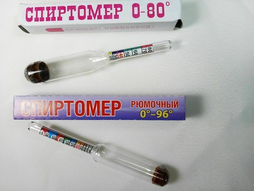 Set 2 Alcohol Meter Household Hydrometer Whiskey Spirits Moonshine Liquor Tester