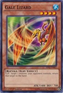 Gale Lizard - BP03-EN007 - Common - 1st Edition x3 - Near Mint