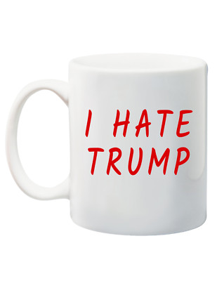 I Hate Trump Mug - Funny Tea Hot Cocoa Coffee Cup For Friends Family 2024 Mug