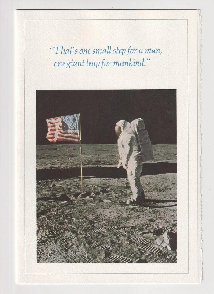 Rarely Offered Official 1969 Apollo Moon Landing Folder, White House FDC, memo. - Image 2 of 4
