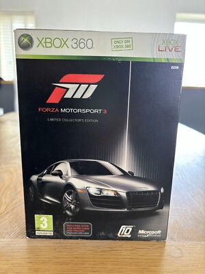 Forza Motorsport 3 - Limited Collectors Edition | Xbox 360 Spiel - unvollständig PAL