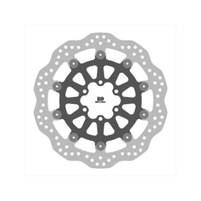 Bremsscheibe Vorne NG Rechts/Links 6 Löcher Motorrad Morini 1200 Strider