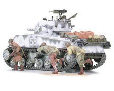 Tamiya 1/35 M4A3 Sherman 105mm Howitzer Plastic Model Kit [TAM35251]