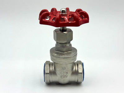 3/4'' NPT Stainless Steel  Shut Off Gate Valve 200 WOG