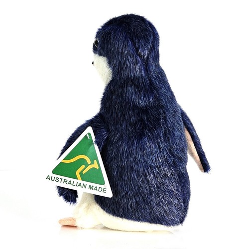 Australian Made Blue Fairy Penguin Bird Soft Plush Stuffed Toy Animal Souvenir - Picture 6 of 11