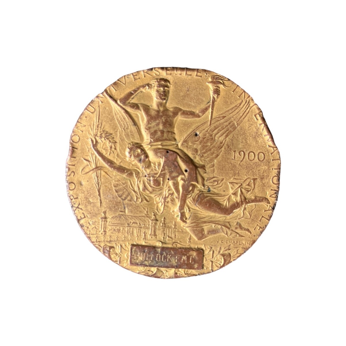 Ancienne Grosse Médaille En Bronze Signée Renée Mayot : Monnaie De Paris