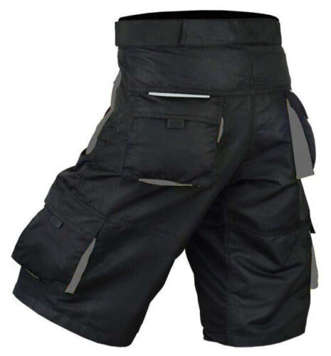 Mens Cycling MTB Short Off Road Downhill Bicycle Shorts Detachable Padded Liner