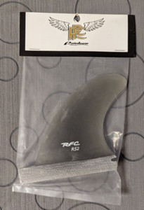 Futures Fins RFC RS2 side bites Solid fiberglass smoke- NEW