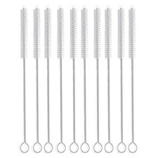 Long Straw Brush Nylon Flexiblereusable Pipe Tube Cleaner 12ihch X 2/5inch Set O