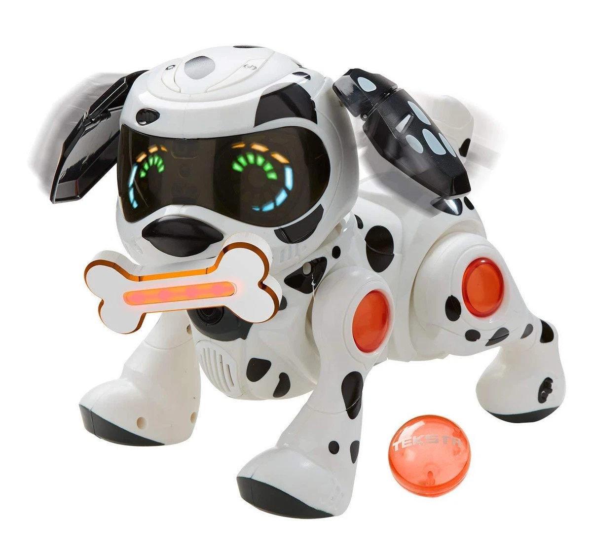 Tekno robotic puppy with bone & on sale ball
