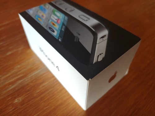 Apple iPhone 4 Black 16GB - EMPTY BOX ONLY - No Device - 第 3/7 張圖片