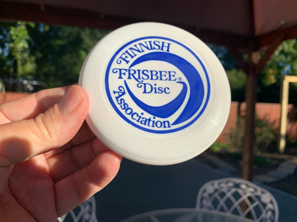 Finnish MINI New Disc Golf  Frisbee Wham-O  (Decades Old) (Only 20 made)  #M75 - Image 4 of 4