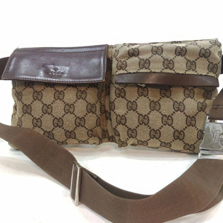 Sac ceinture GUCCI Auth GG poche taille épaule sac banane sac du Japon OCCASION