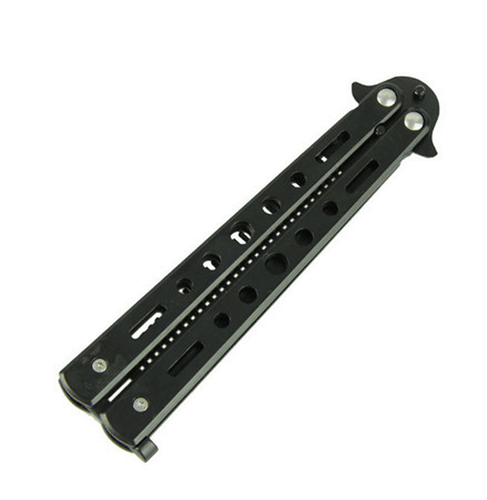 Butterfly COMB Trainer Training Tool Metal knife Practice BLACK Steel - Picture 7 of 24