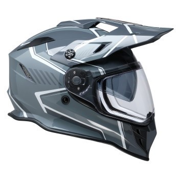 Z1R Range 2.0 Helmet - Voyager Gray/White - Adult Size 2XL