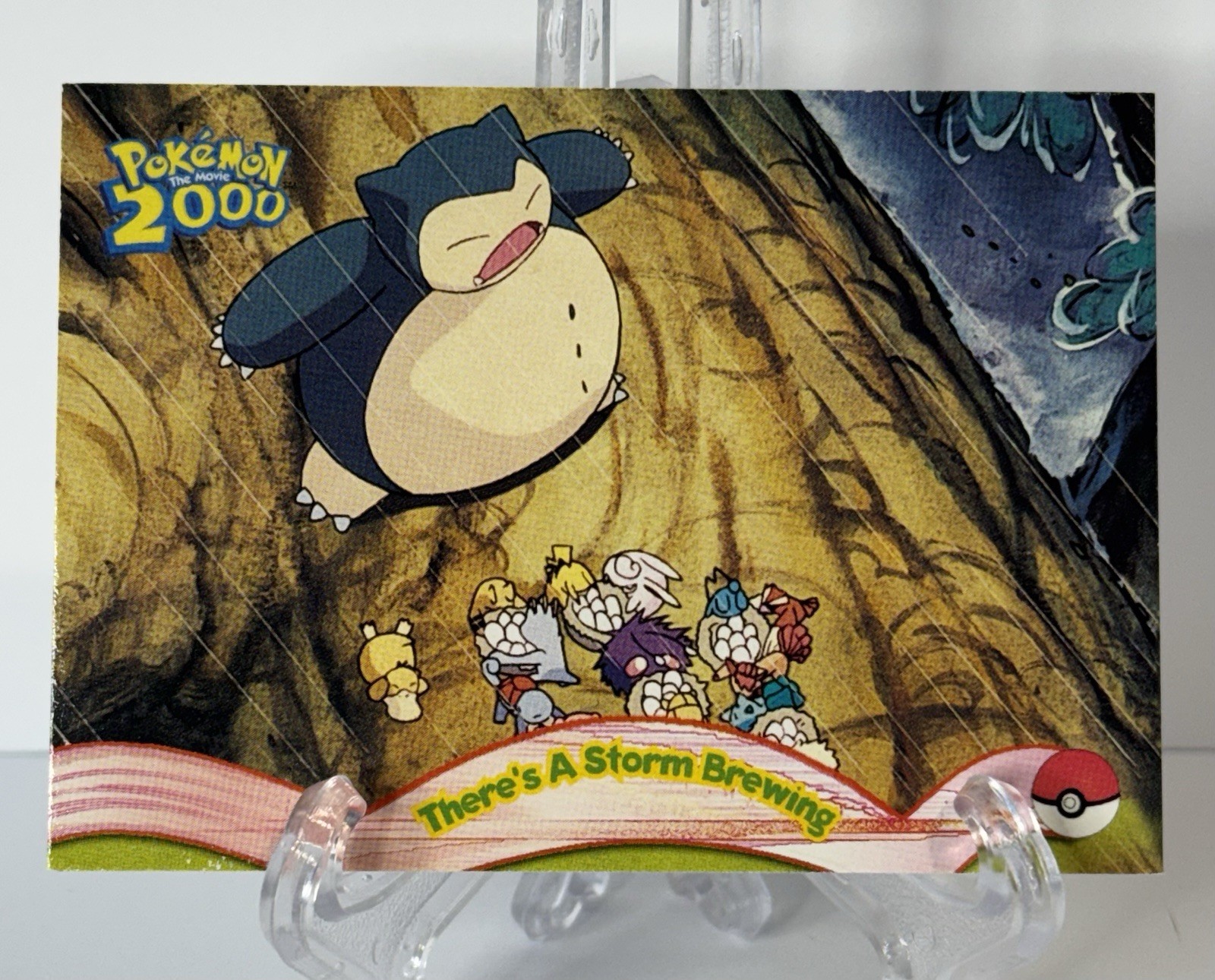 Topps Pokemon the Movie 2000 #8 There's A Storm Brewing