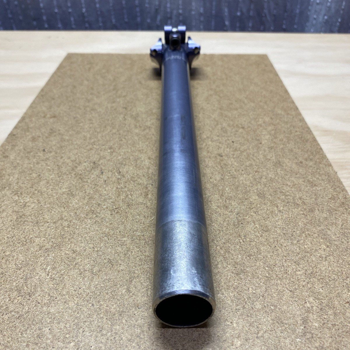 Ringle Moby Anodized Seatpost 27.0 Blue/Grey Color DAMAGED 300mm