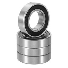 4 Pack 15 x 28 x 7mm 6902 2RS Deep Groove Ball Bearings, ABEC5