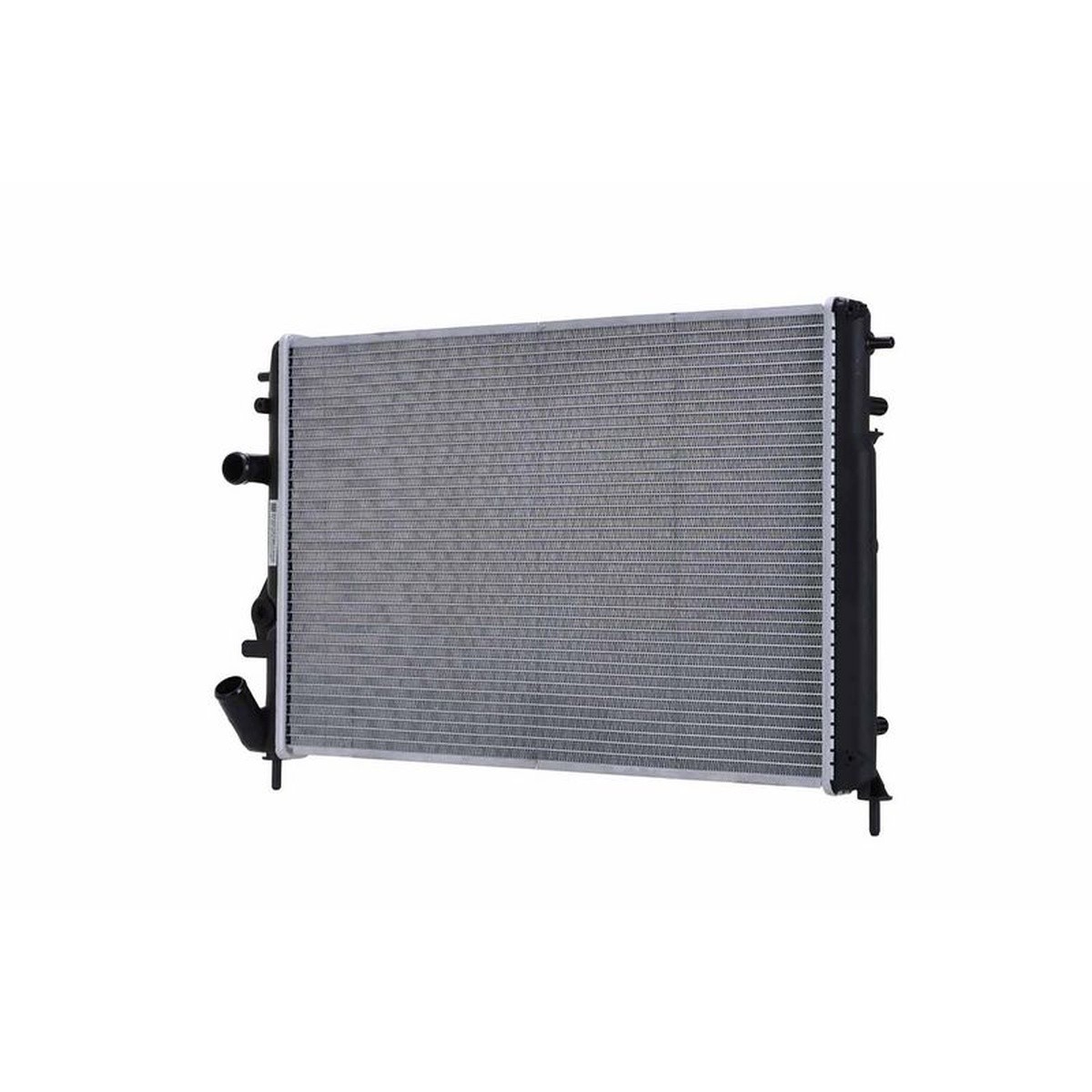 Kühler Motorkühlung Kühlrippen gelötet 585 - 388 mm HELLA für RENAULT SCÉNIC