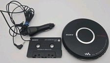 Sony CD Walkman D-EJ017CK Portable Bundle W/ Car Connector Pack CPA-7  ACs